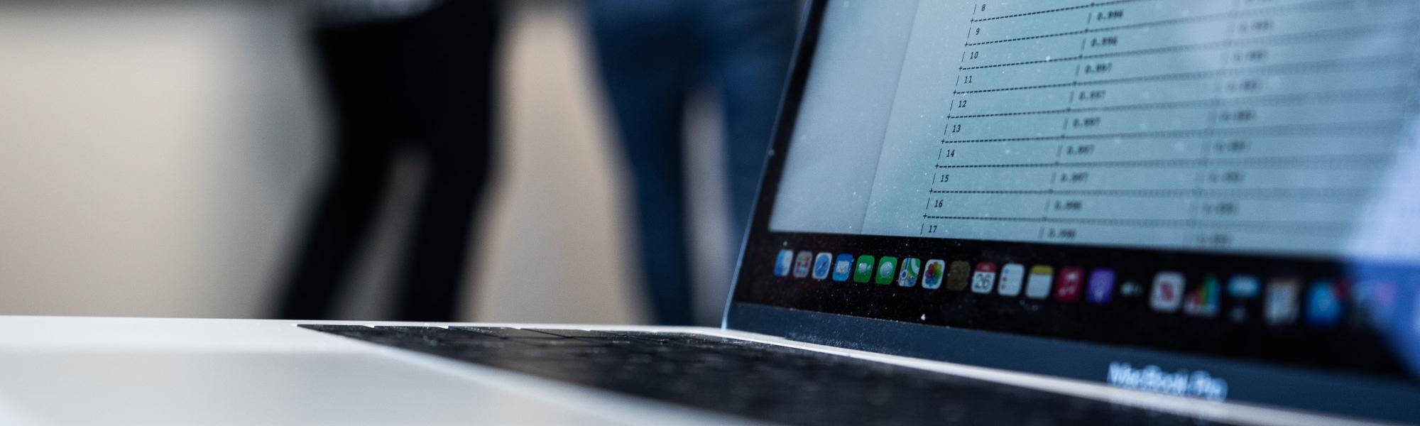 Picture of a MacBook